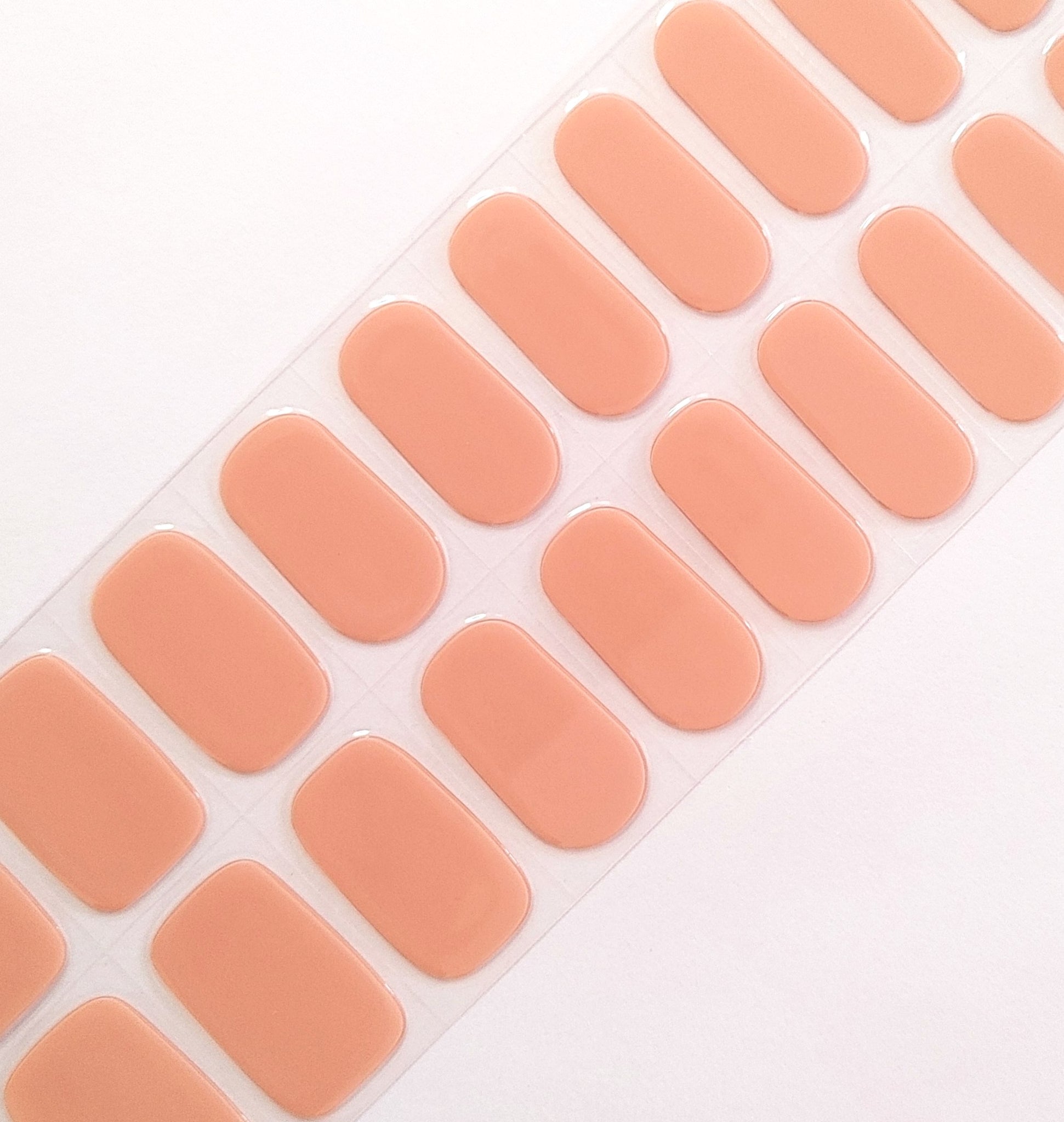 Peach Sorbet UV Gel Wraps