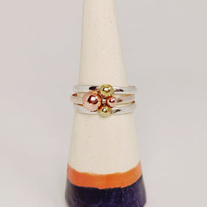 Dot Stack Rings Smitted Studio