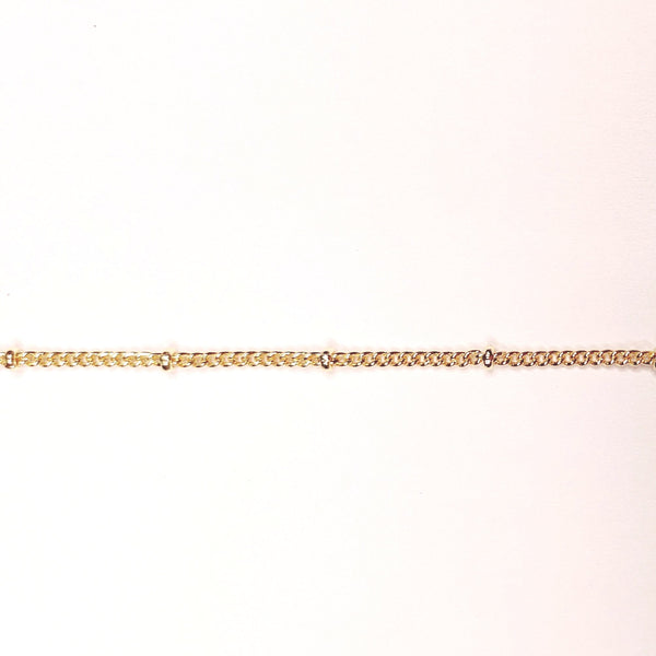 Dotted Chain gold plated - 60cm Smitted Studio