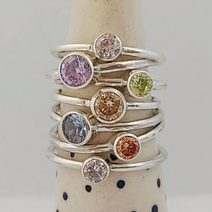 Solitaire Stone Ring Sets Smitted Studio