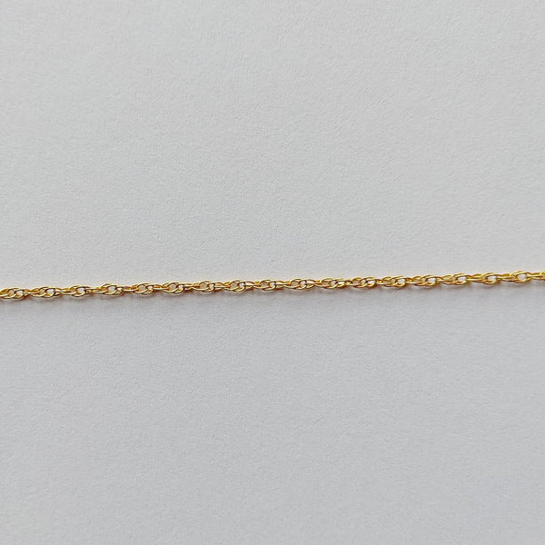 9k Gold-filled Loose Rope Chain - 45cm Smitted Studio