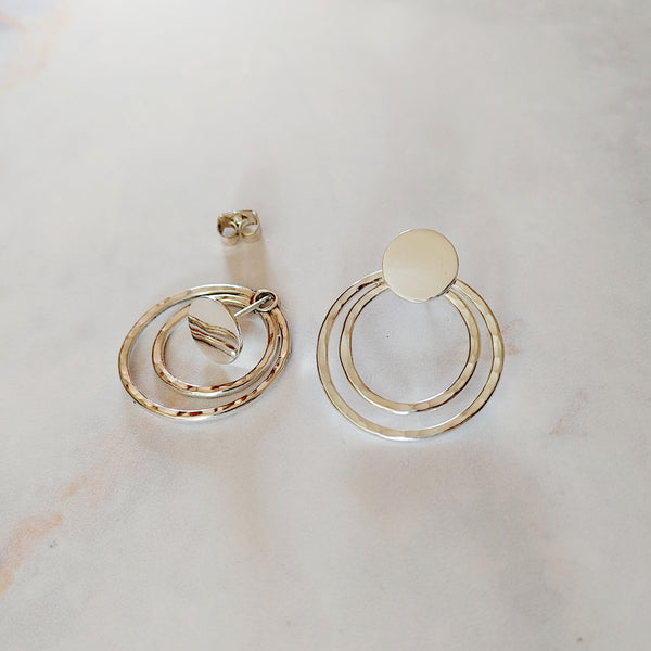 Multiway Circle Earrings Smitted Studio