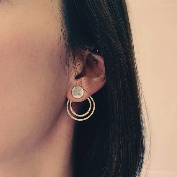 Multiway Circle Earrings Smitted Studio