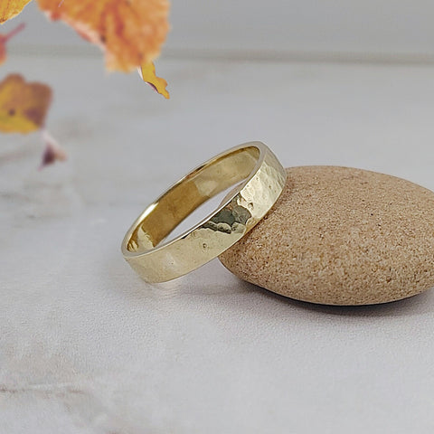 Hammered Ceremony Ring Smitted Studio