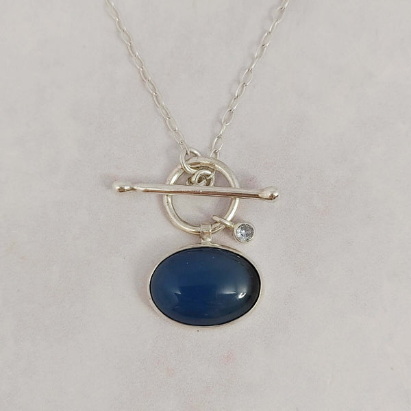 Agate Toggle Necklace Smitted Studio